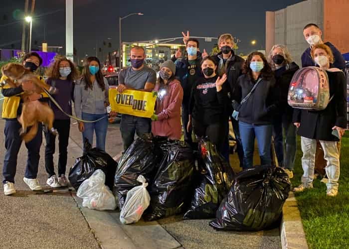 itisOVERDUE team gathered outside
